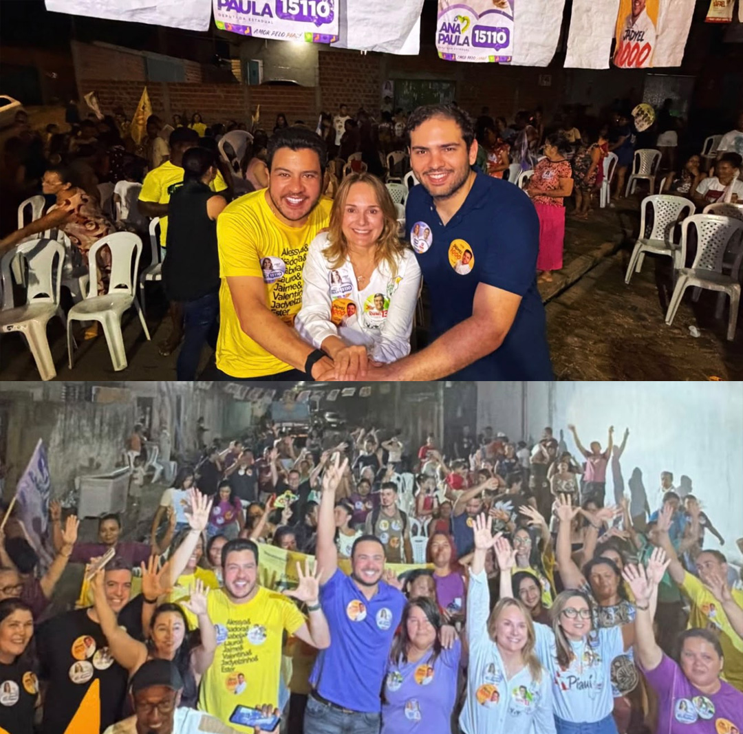Jadyel Alencar e Ana Paula reforçam campanha à reeleição em encontro no bairro São João