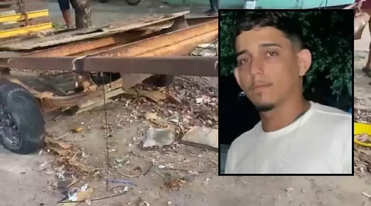 Jovem de 23 anos morre após bater moto contra carretinha no Nortão