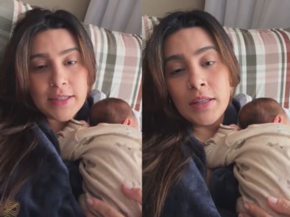 Lauana Prado brinca sobre personalidade do filho, Dom