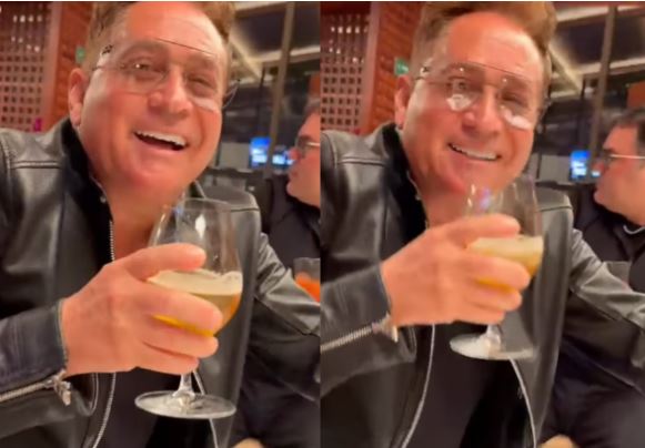 Leonardo celebra fim do jejum de 30 dias sem álcool