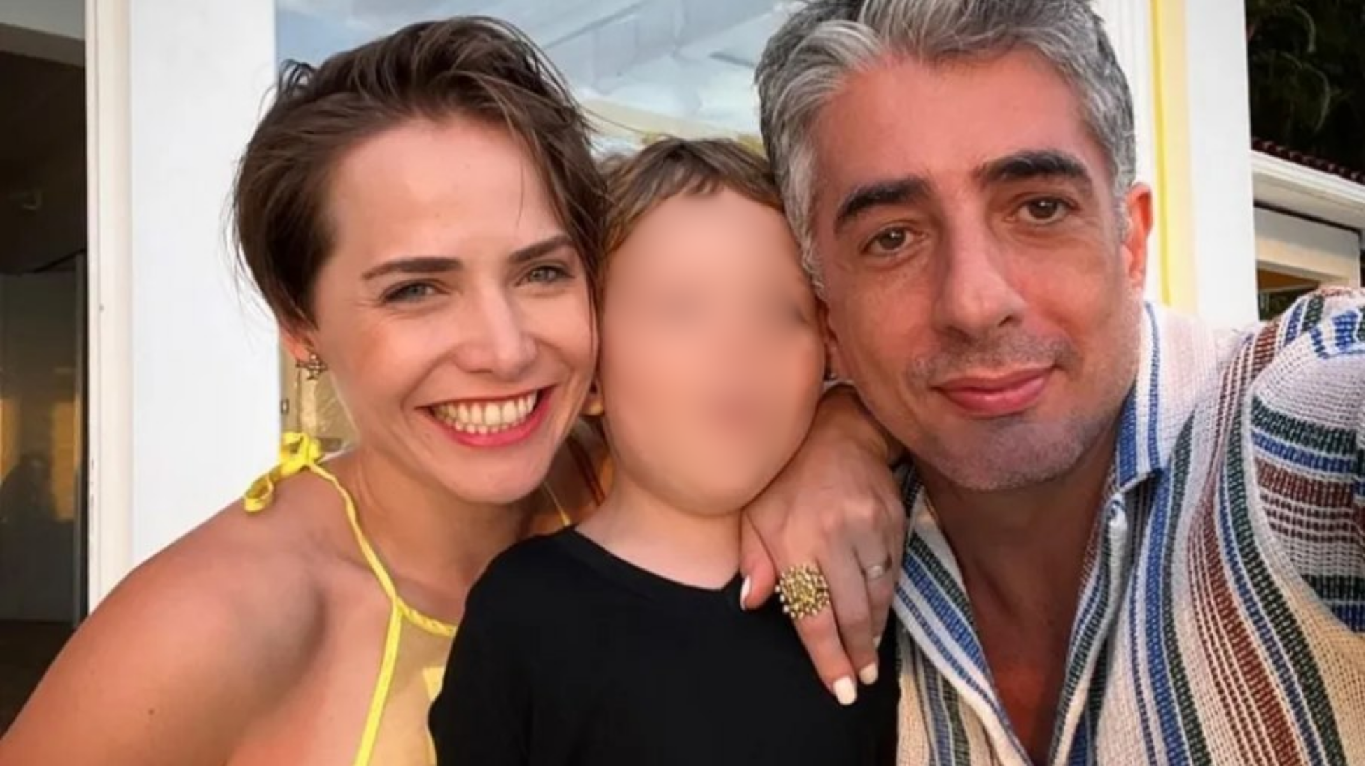 Letícia Colin e familia