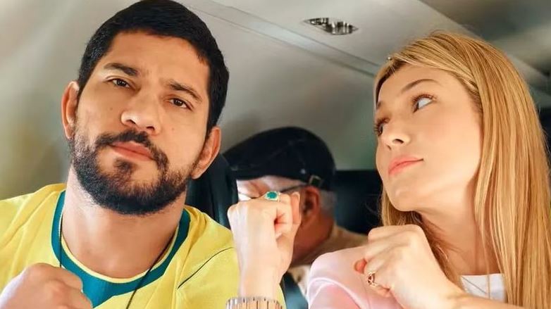Lívia Andrade e Alex Poatan são flagrados juntos após declaração polêmica do lutador