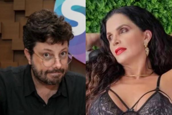 Luiza Ambiel diz que Danilo Gentili a recebeu pelado em date