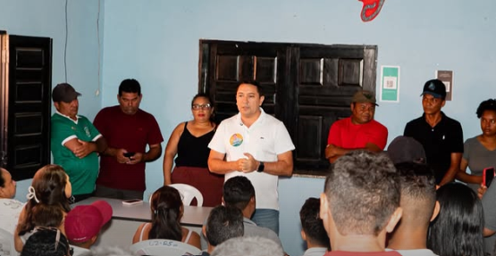 Magno Soares participa de reunião na Colônia Z-35 em Nazaré do Piauí