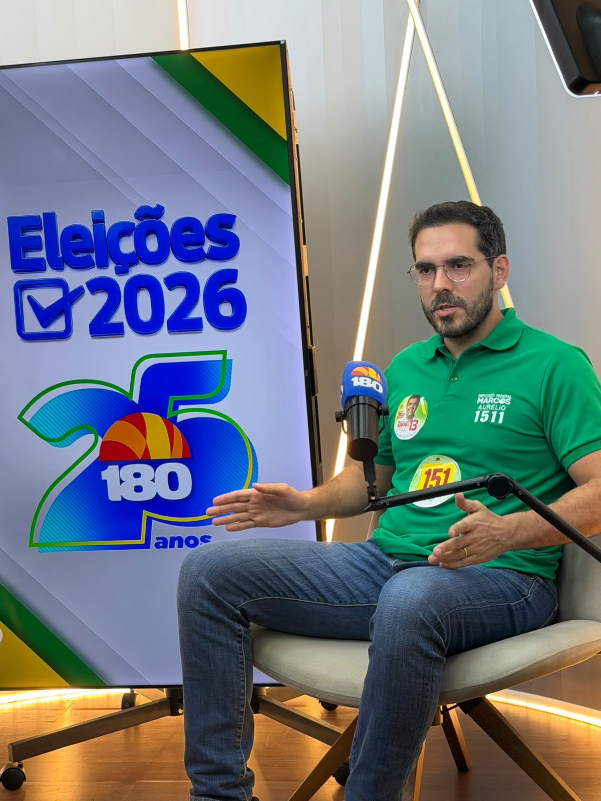 Marcos Aurélio destaca vínculos construídos no mandato e aposta em mobilização na reta final