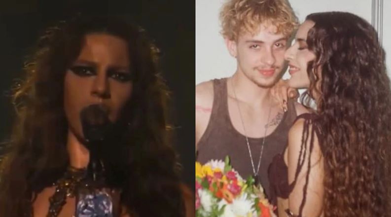 Marina Sena chora durante show e fãs associam a término com Juliano Floss