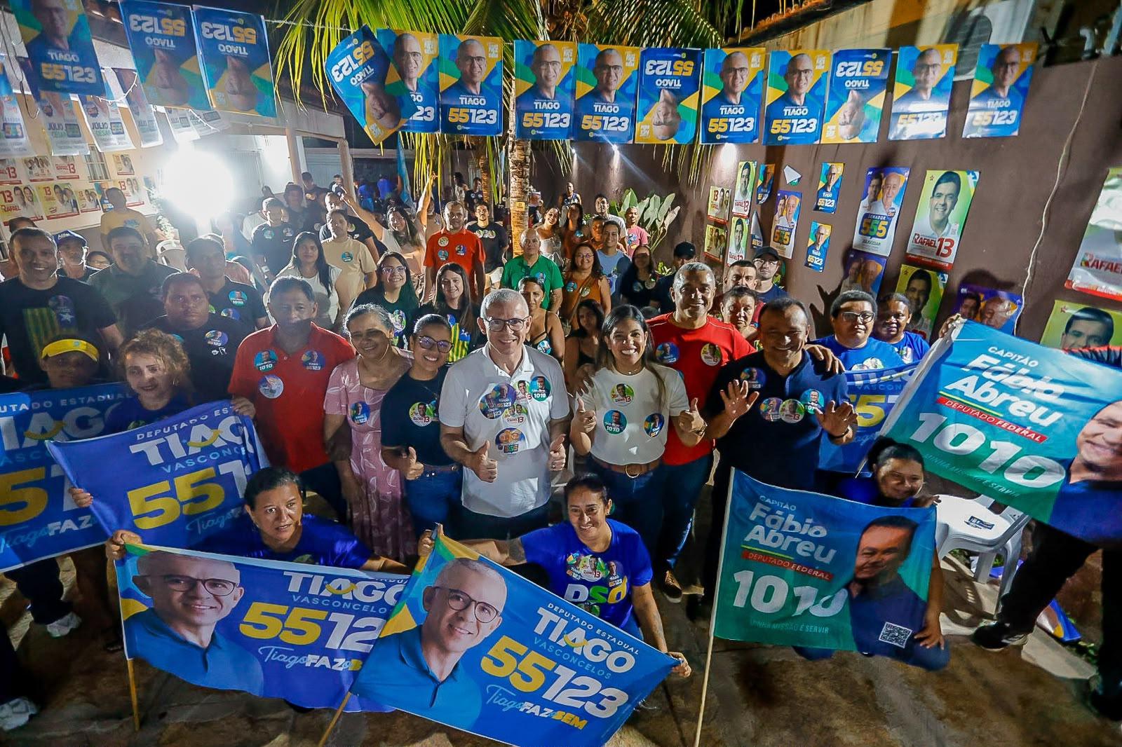 Mayrla Silva reúne lideranças na zona Sudeste em apoio a Tiago Vasconcelos e Fábio Abreu