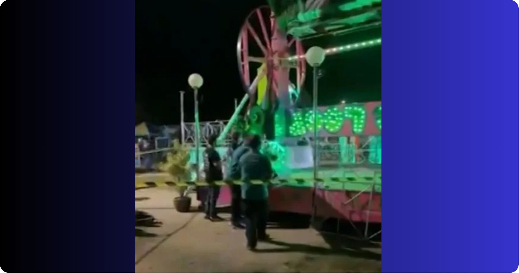 Menino de 11 anos morre atingido por brinquedo em parque de diversões em MG