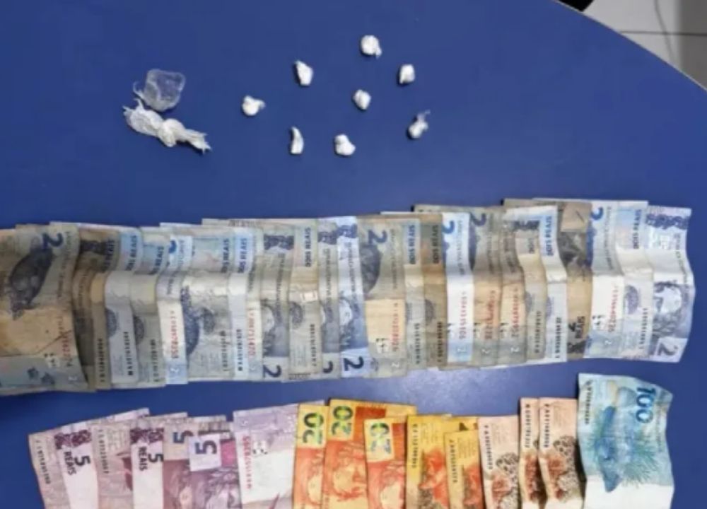 Menor é conduzido à Delegacia de Oeiras após ser encontrado com drogas e dinheiro em São João da Varjota