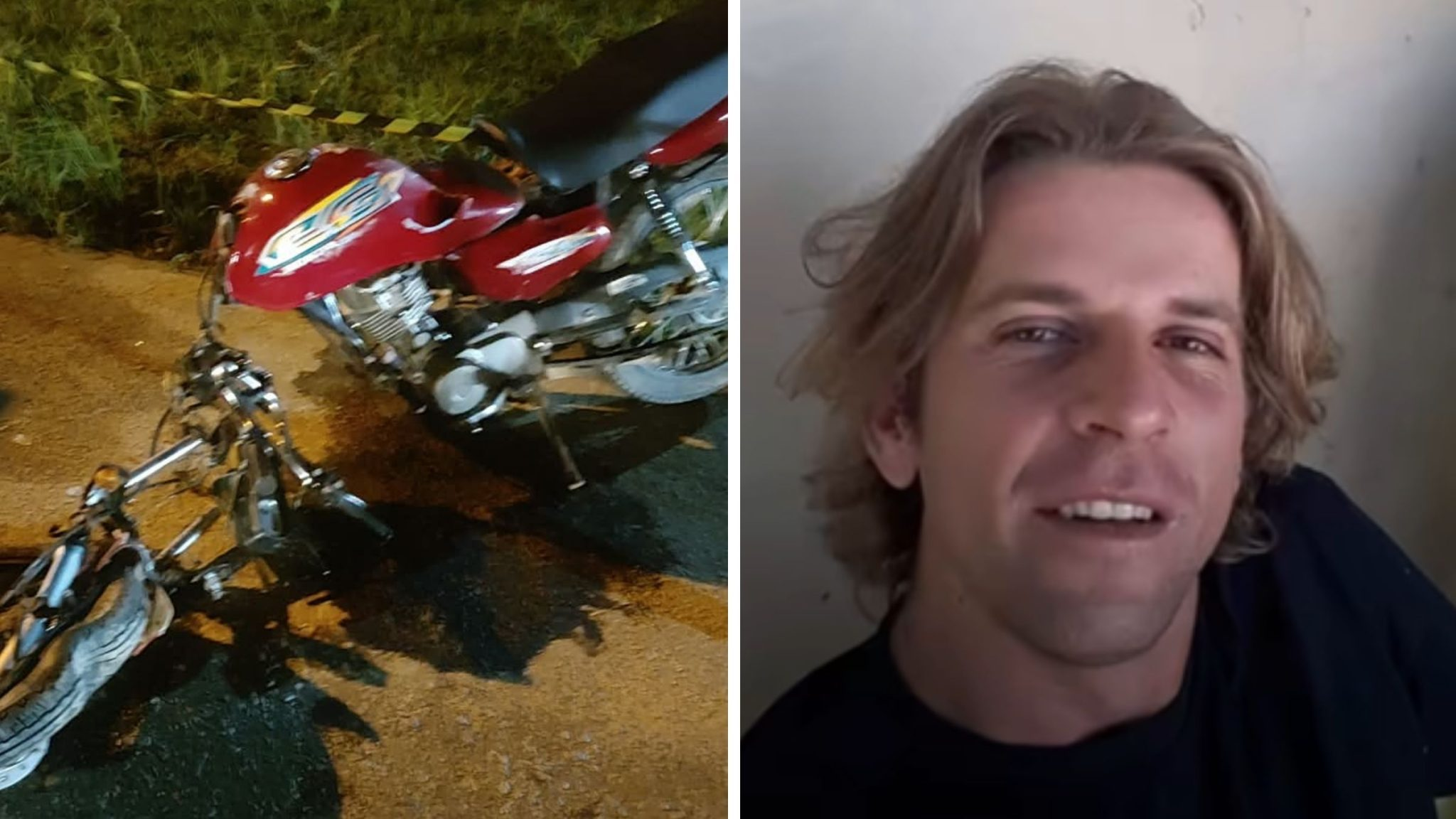 Motoboy de 35 anos morre após colisão entre carro e moto