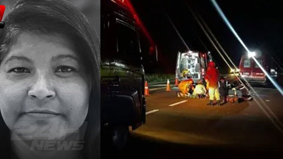 Mulher é atropelada por veículo e morre na BR-158  Leia mais em: https://www.topmidianews.com.br/policia/mulher-e-atropelada-por-carreta-e-morre-na-br-158/246108/