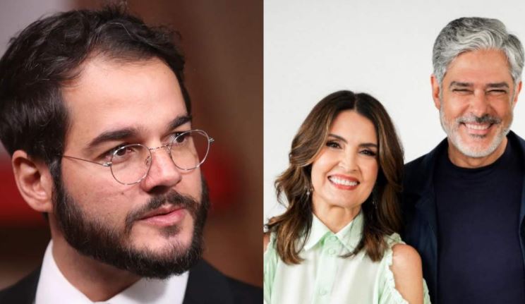 Namorado de Fátima Bernardes posta foto de apresentadora com William Bonner