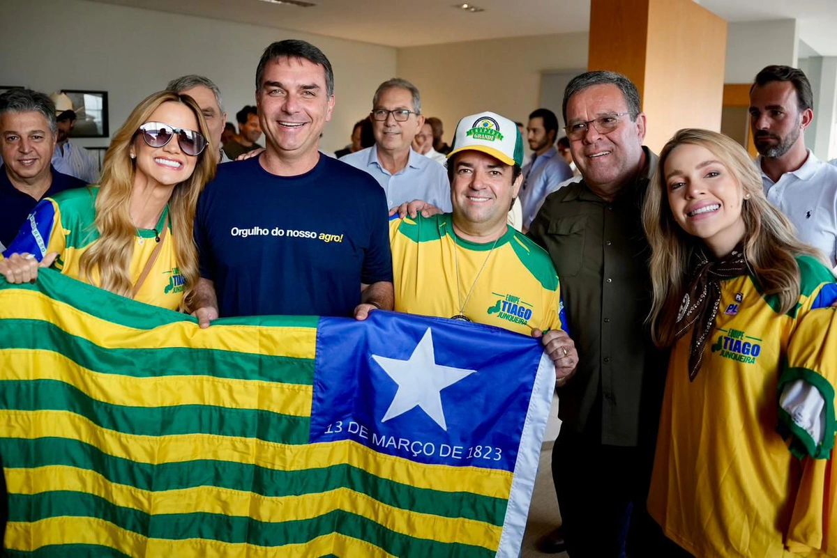 PL confirma visita de Flávio Bolsonaro ao Piauí, mas evita divulgar data