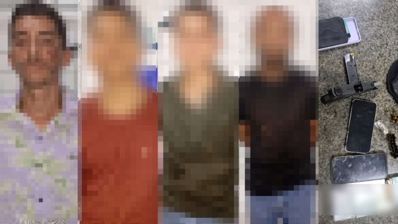 PM captura suspeitos de integrar facção que estavam se deslocando de Luís Correia para Teresina em transporte por aplicativo