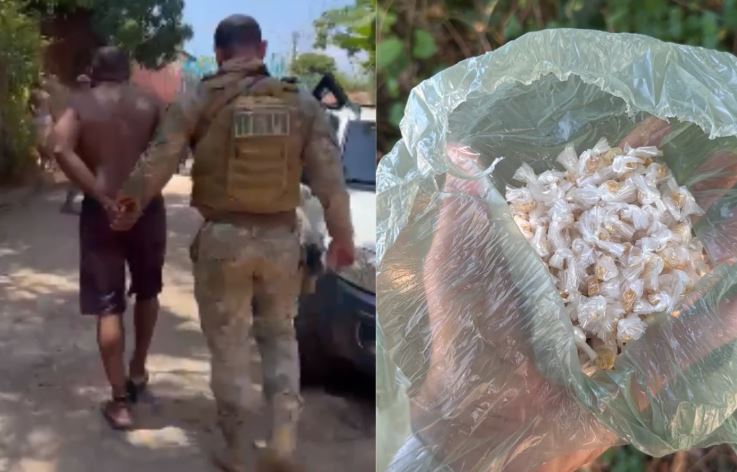 Polícia prende suspeito de integrar facção e comercializar drogas em Teresina