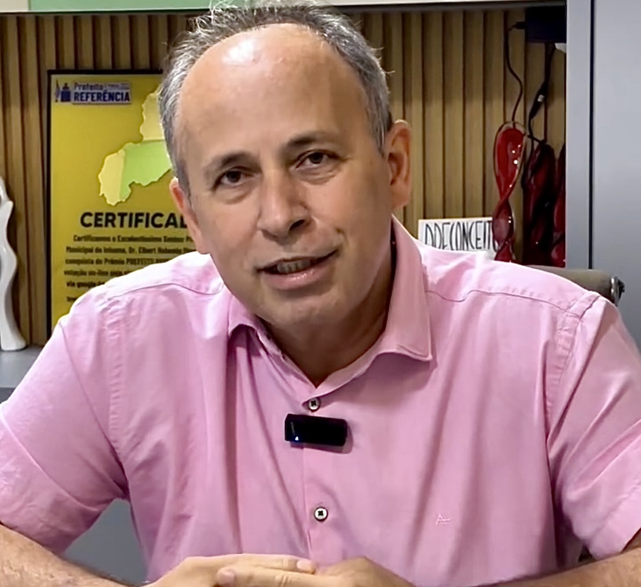 Prefeito de Inhuma, Elbert Holanda