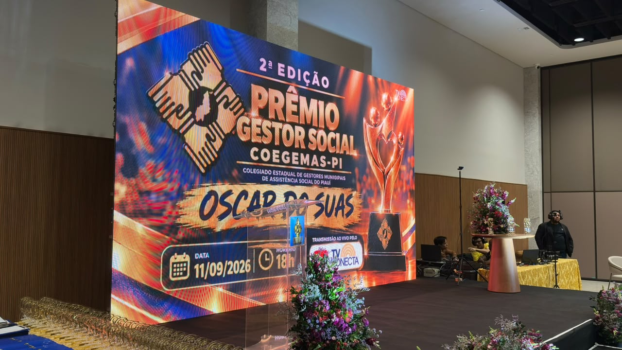 Prêmio Gestor Social 2026 reúne prefeitos e prefeitas do Piauí em Teresina