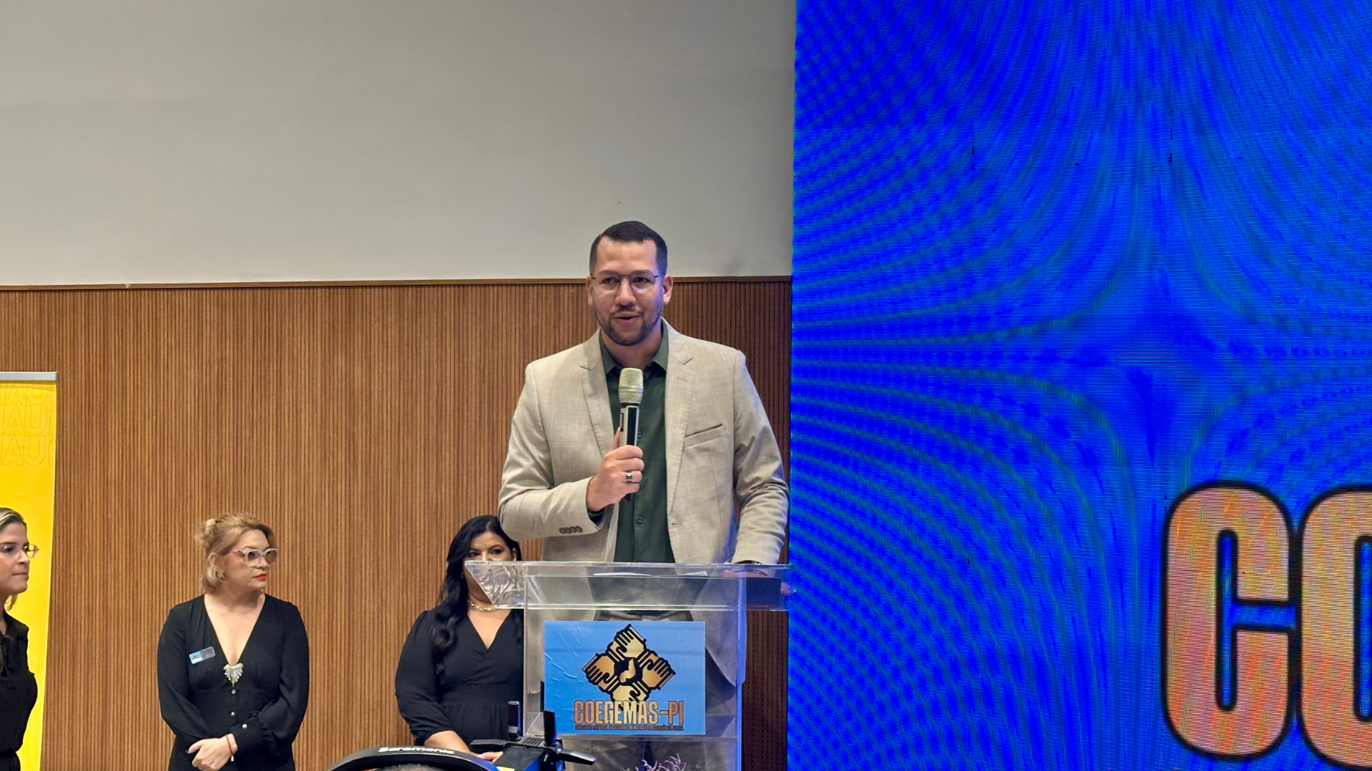 Presidente do COEGEMAS nacional - Ricardo de Santana Marques