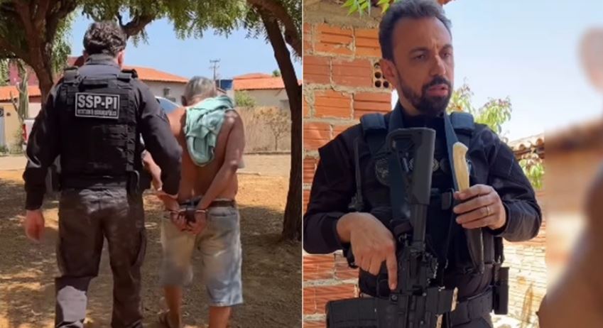 Preso no Piauí diz ter assassinado casal durante ritual orientado por líder religioso