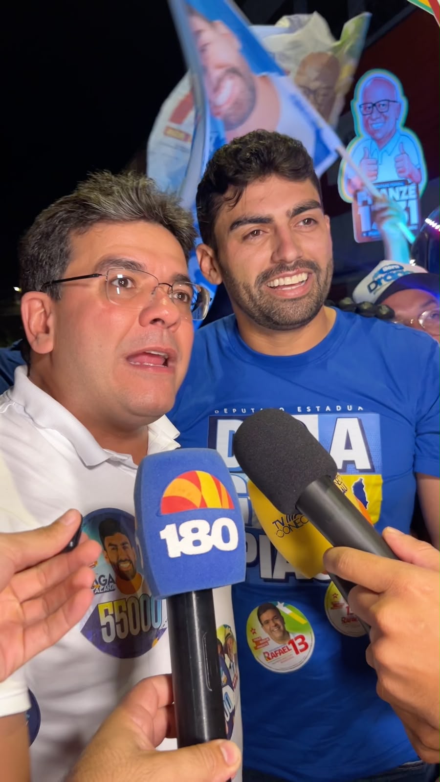 Rafael Fonteles destaca atuação de vereador e apoio a Eduardo Draga Alana