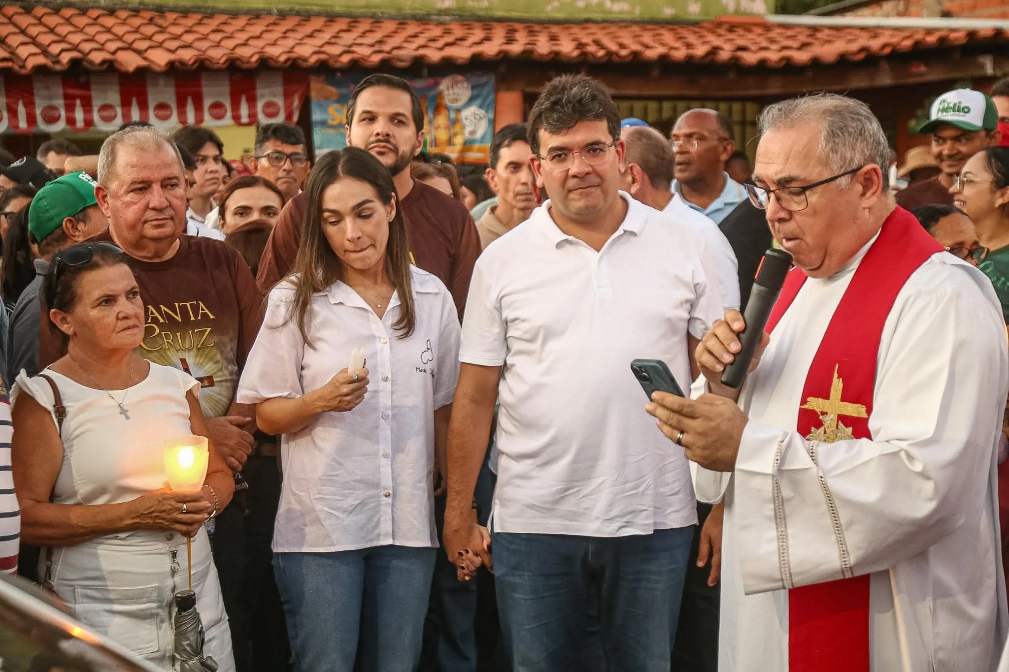 Rafael Fonteles destaca turismo religioso e geração de renda em Santa Cruz dos Milagres