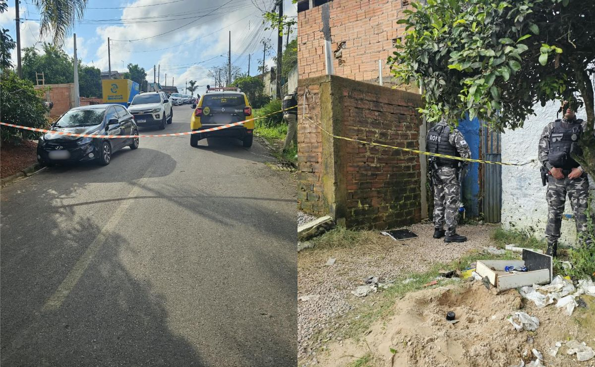 Suspeito morre em confronto com a RONE durante abordagem em Fazenda Rio Grande