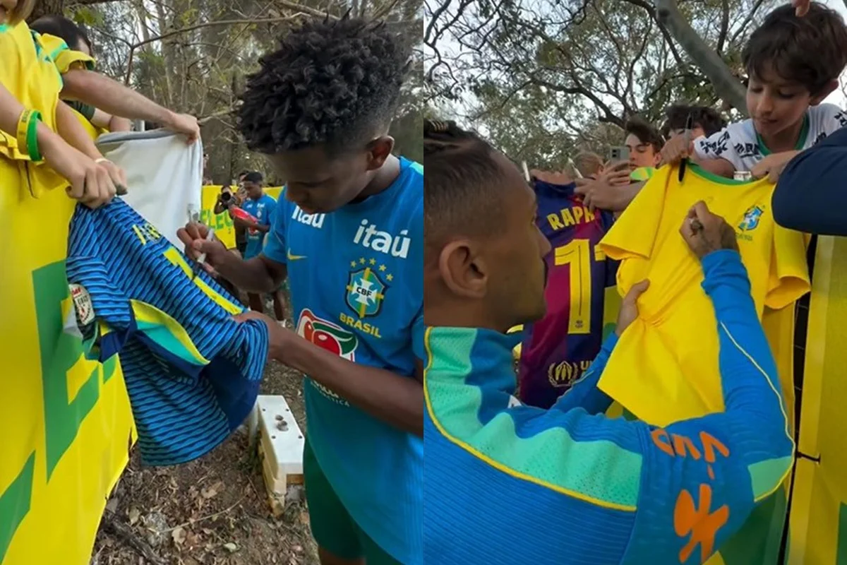 Treino Seleção Brasileira