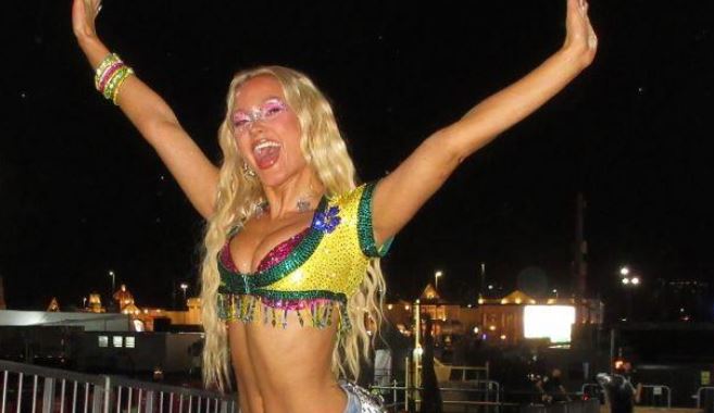 Zara Larsson se despede do Brasil dançando passinho do Jamal