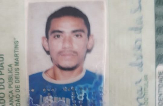 Jovem Est Desaparecido No Interior Do Piau E Familiares Est O Aflitos