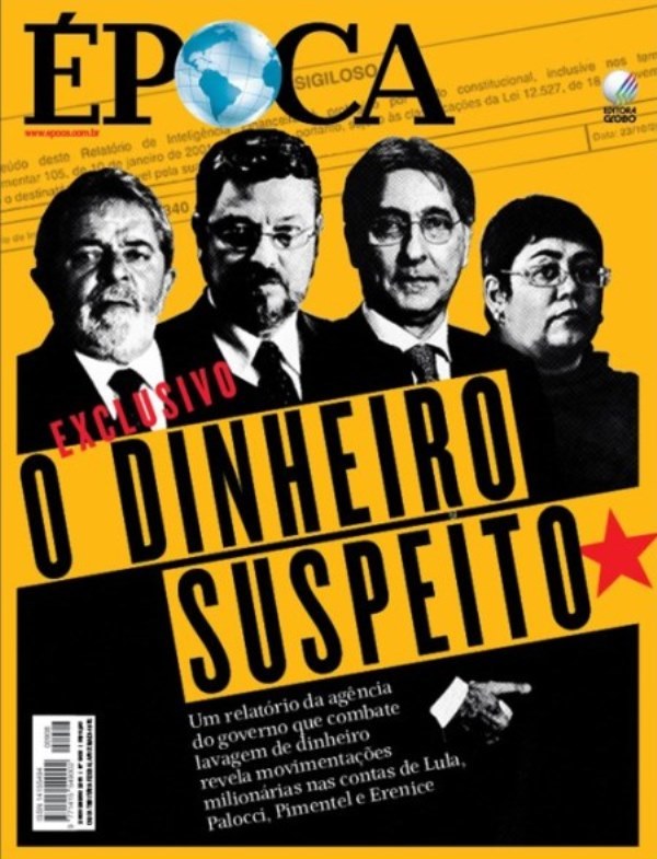 Revista Época chama Lula ex presidente da República de lobista