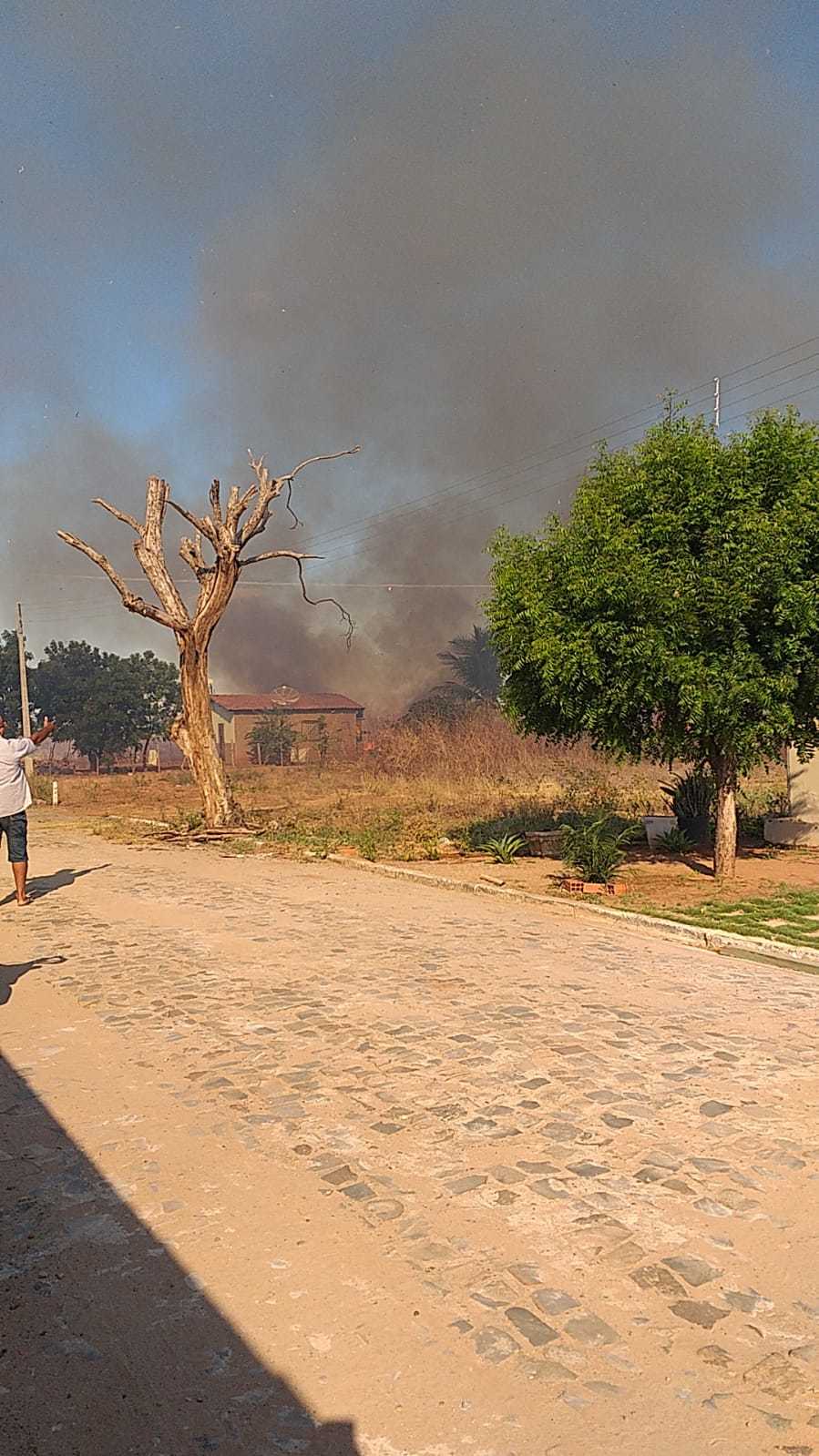 Inc Ndio Se Alastra Amea A Atingir Casas E Controlado Pelos