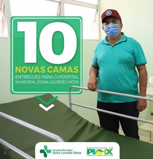 Pio IX Hospital Municipal Dona Lourdes Mota Recebe Dez Novas Camas