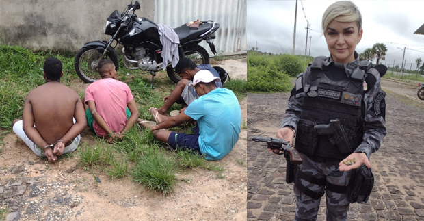 Pol Cia Prende Pessoas Arma E Moto Roubada Na Zona Norte De