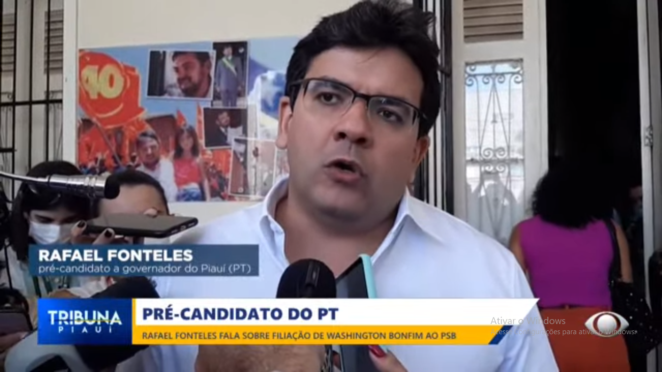 Rafaell Fontelles fala sobre filiação de Washington Bonfim ao PSB