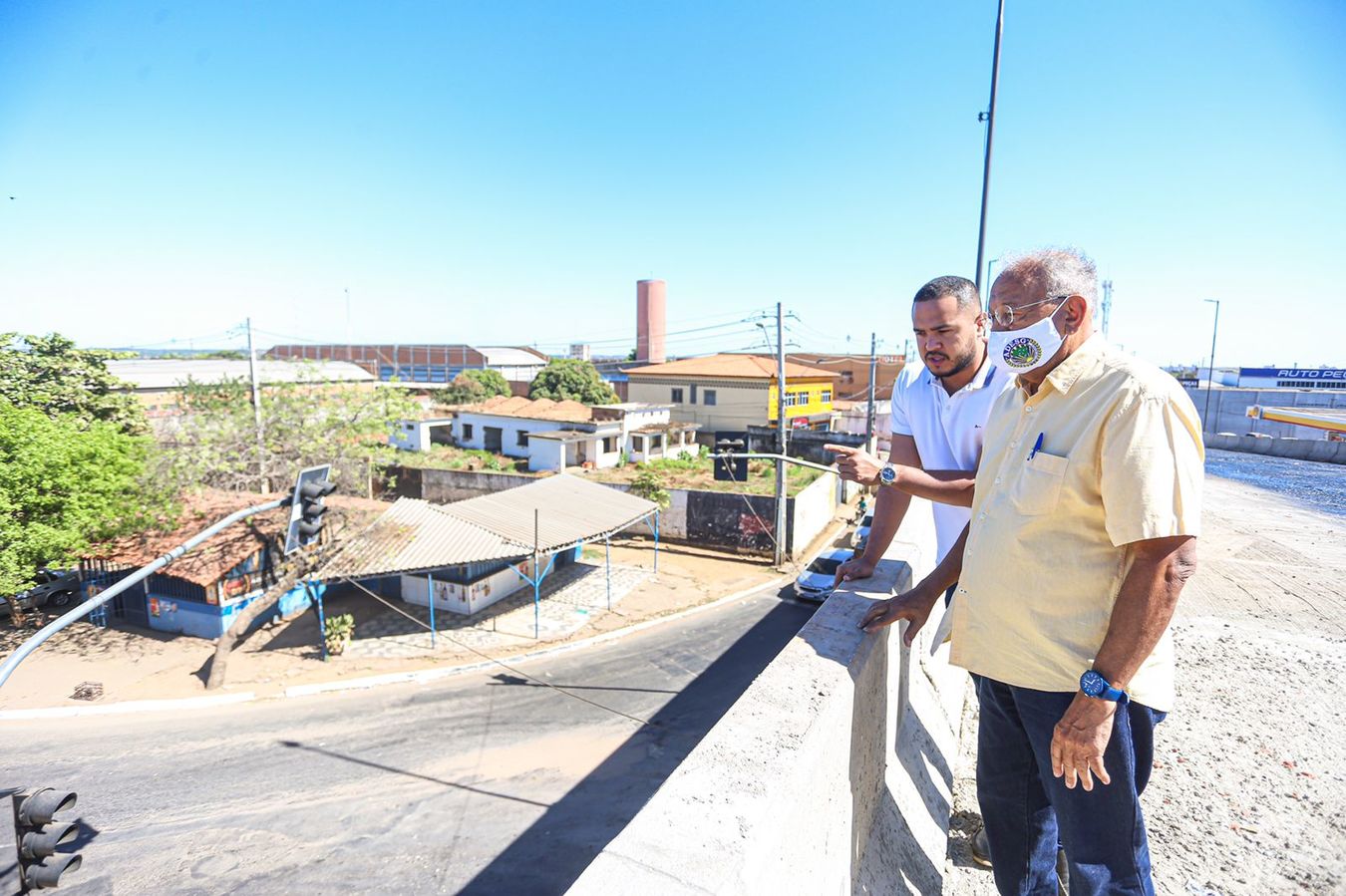 Obra Do Viaduto Da Tabuleta Recebe Pavimenta O Asf Ltica E Ser