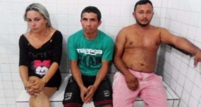 Trio Preso Em Flagrante Comercializando Drogas