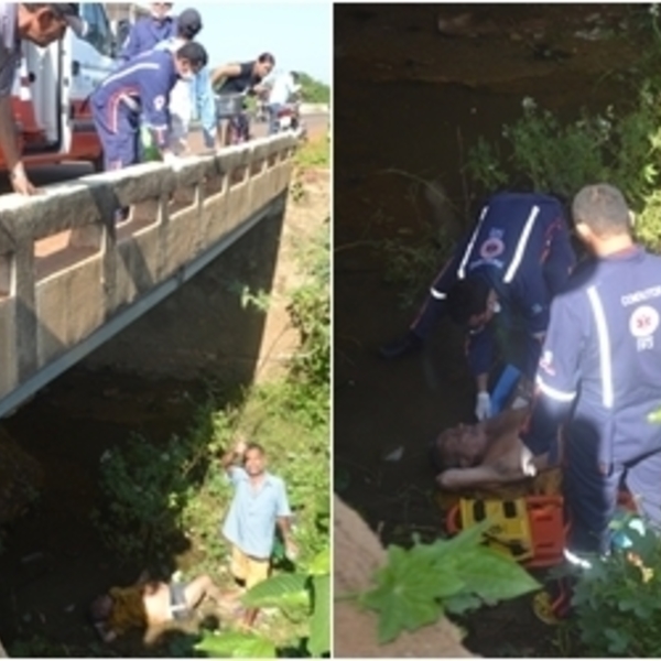 Homem Cai De Ponte E Fica Horas A Espera De Socorro No Norte Do Pi