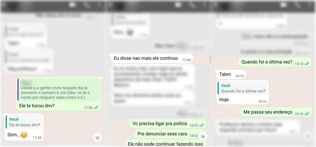 Mensagens de aluna de 12 anos a professor revelam abusos do pai em Sorocaba/SP
