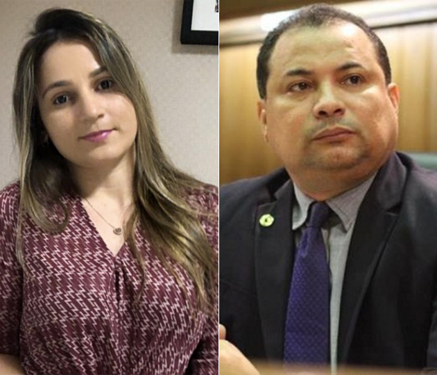 Josiane Marques e Evaldo Gomes