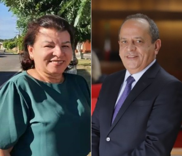 Maria Vilani e Hélio Isaísas