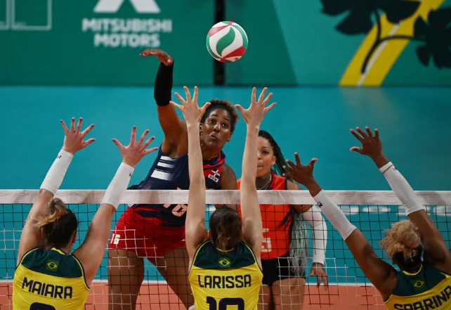 Brasil conquista medalha de prata no vôlei feminino dos Jogos Pan