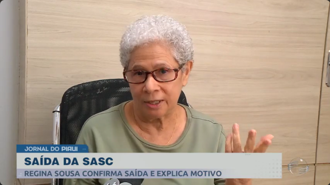 Regina Sousa confirma saída da Sasc e se emociona ao falar de saúde em entrevista - 180graus - O Maior Portal do Piauí