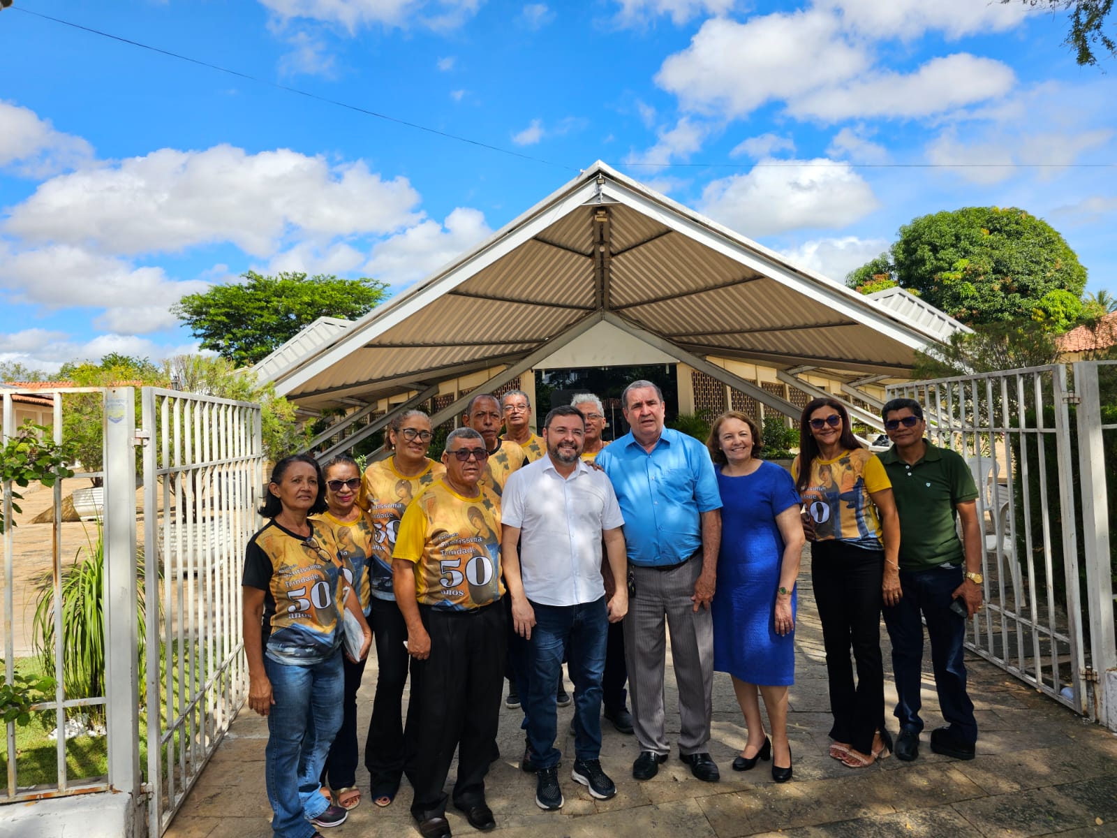 Fábio Novo presente na Missa Jubilar pelos 50 anos da Paróquia ...