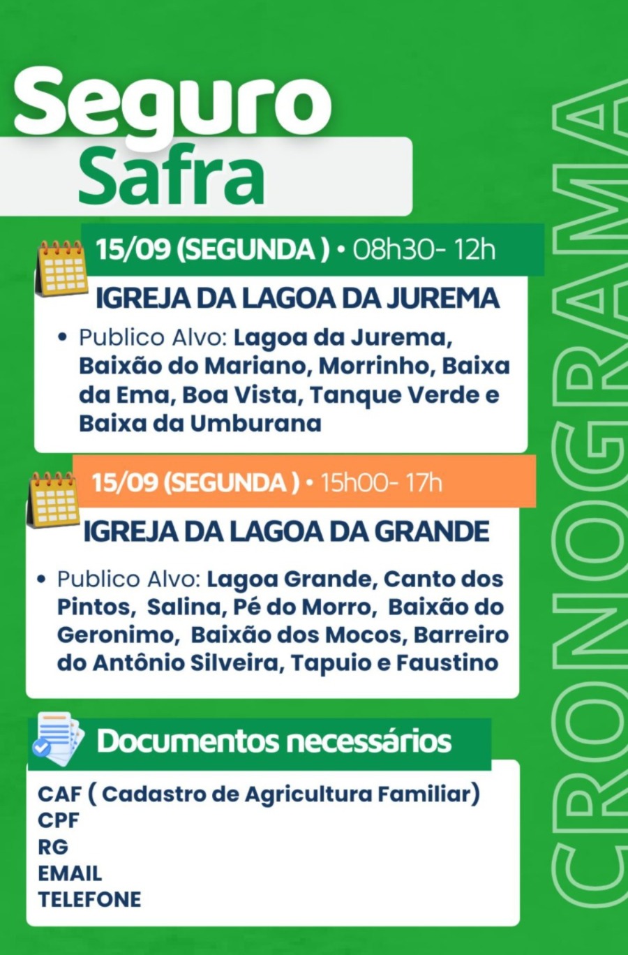 Caracol lança o Seguro Safra 2025/2026 e fortalece a agricultura ...