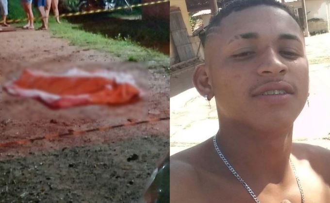 JOGADOR DE FUTEBOL FOI PERSEGUIDO E ASSASSINADO A TIROS.