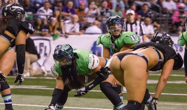 Futebol Americano Feminino LFL Melhores momentos Futebol de Biquini 