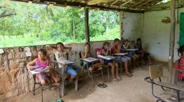 Situação das escolas publicas no brasil