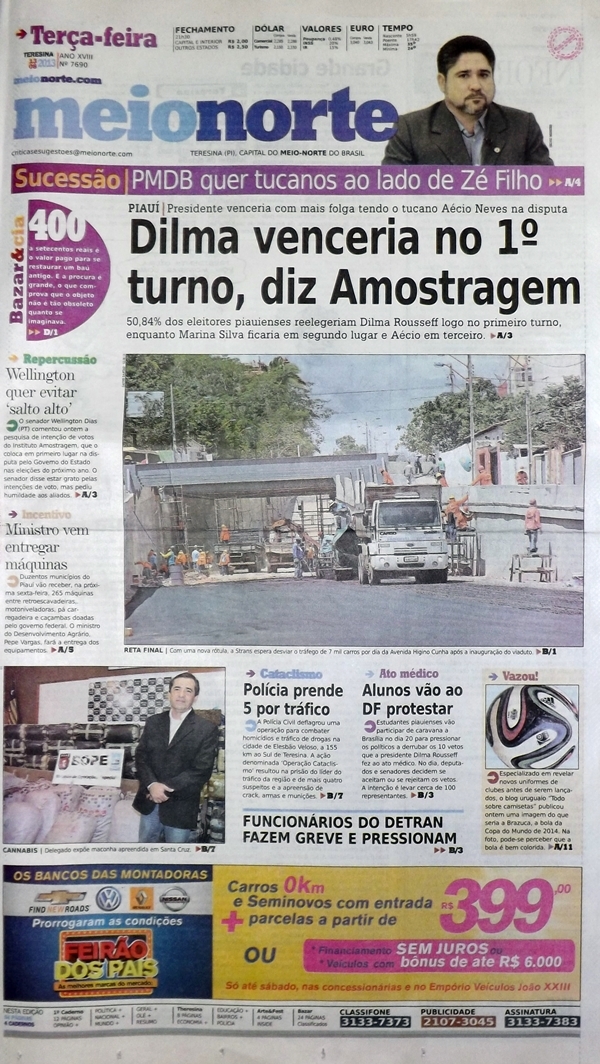 Confira os destaques no Jornal Meio Norte desta terça, 13/08 180graus O Maior Portal do Piauí Confira os destaques no Jornal Meio Norte desta terça, 13/08 180graus O Maior Portal do Piauí