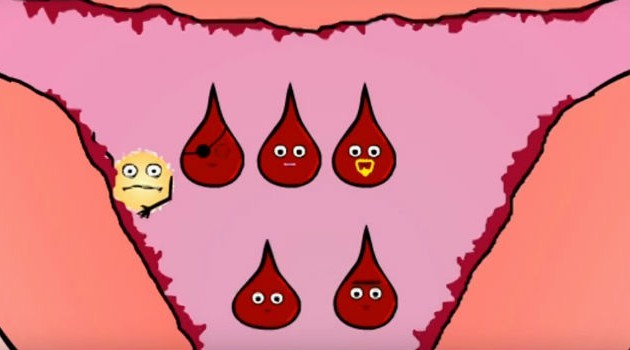 V&iacute;deo engra&ccedil;adinho acaba de vez com d&uacute;vidas sobre a menstrua&ccedil;&atilde;o - 180graus  - O Maior Portal do Piau&iacute;