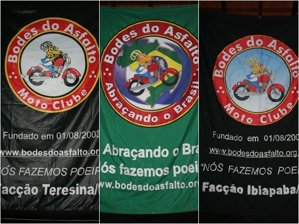 'Bodes do Asfalto' recebe a facção CE com bandeira do II Abraçando o ...
